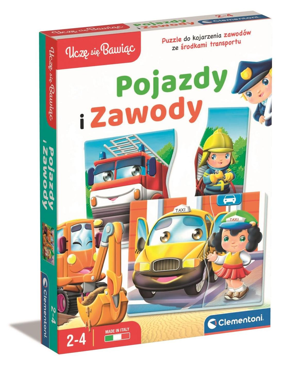 Clementoni Ik leer en ik heb plezier! Voertuigen en beroepen 50765