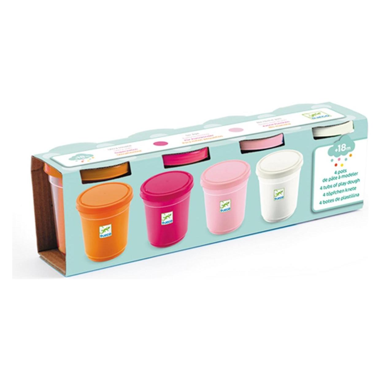 Djeco Knete (4 Farben ass) Sweet (5409026)