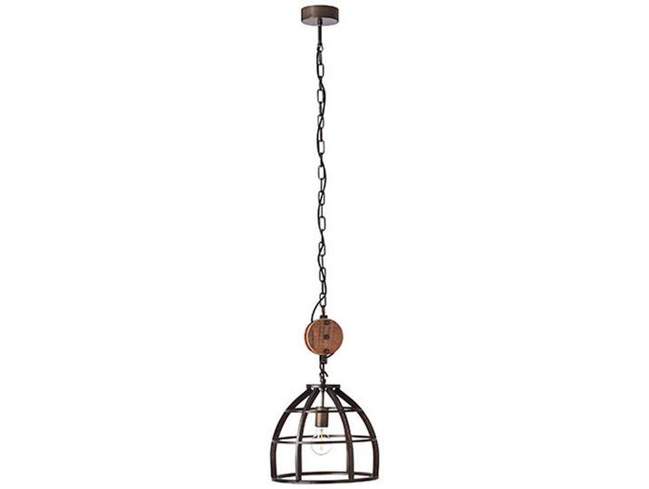Brilliant Hängeleuchte Matrix, Schwarz, Holz, Metall, 147 cm, CE, Lampen & Leuchten, Innenbeleuchtung, Hängeleuchten, Pendelleuchten