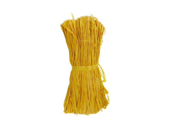 Glorex Raffia-Bast Gelb 50 g
