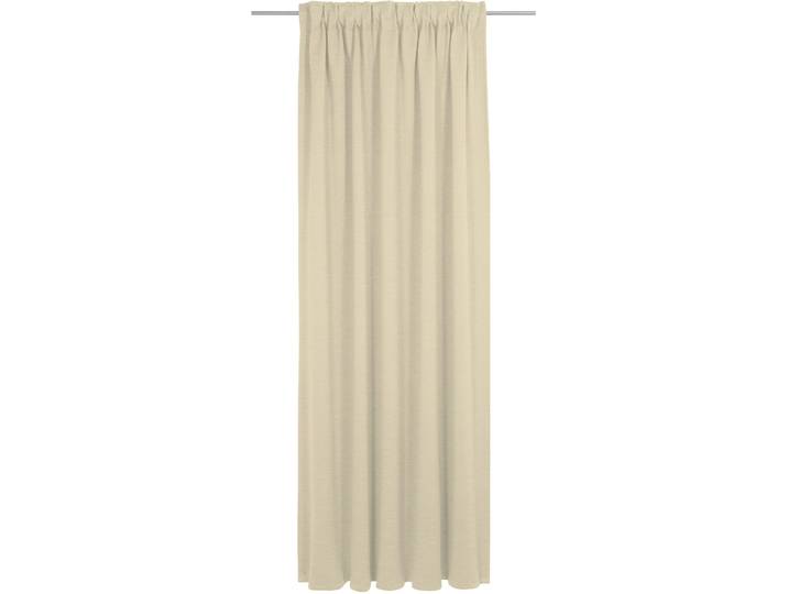 Vorhang WIRTH Trondheim B , beige (natur), B:132cm H:275cm, Polyacryl, Gardinen, Vorhang, nach Maß