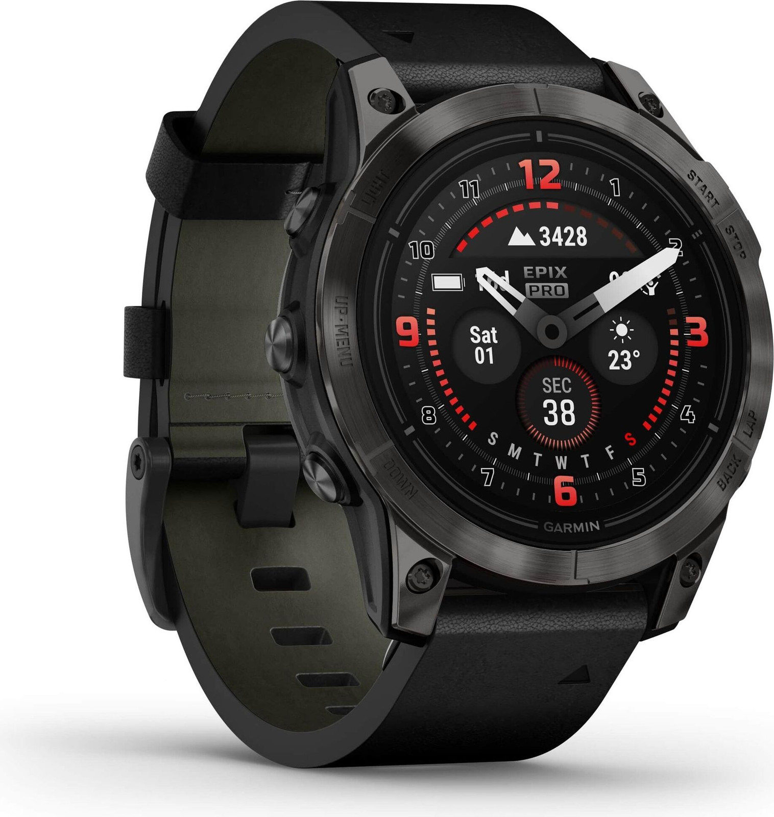 Garmin EPIX PRO (2e generatie) SAPPHIRE EDITION 010-02803-30 Smartwatch voor heren
