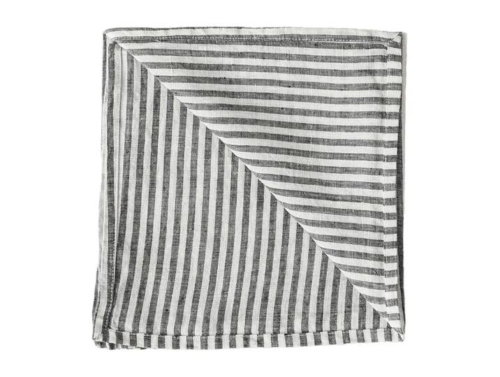 Tell Me More Serviette Washed linen Grey-white