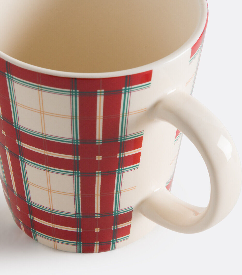 LA REDOUTE INTERIEURS Lot de 2 mugs en porcelaine, Tout Schuss