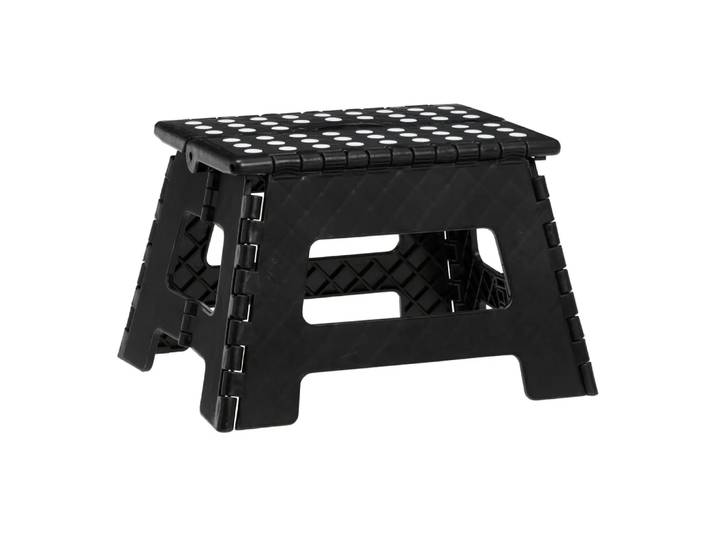 Hocker Stool, One, schwarz, Kunststoff