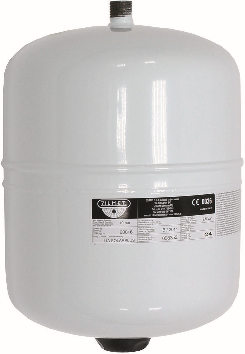 Vaillant vase d'expansion solaire auroTHERM 302098 801 bar, montage mural, 25 l