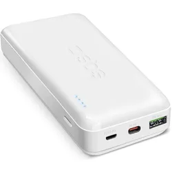 SBS Power Bank (20000 mAh, 20 W, 74 Wh), Powerbank, Weiss