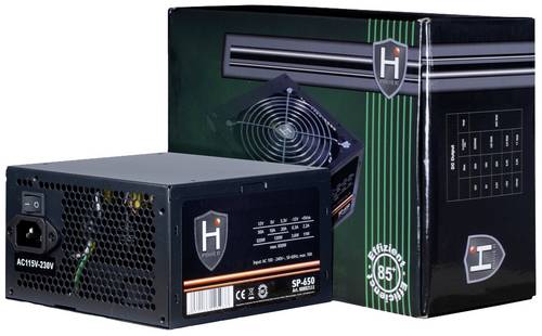 Inter-Tech HIPOWER SP-650 PC Netzteil 650 W