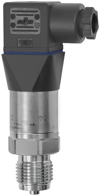 Riegler Électr. Transmetteur de pression, 0-10,0 bar, G 1/2, acier CrNi 1.4571, 0,25% (897.10)