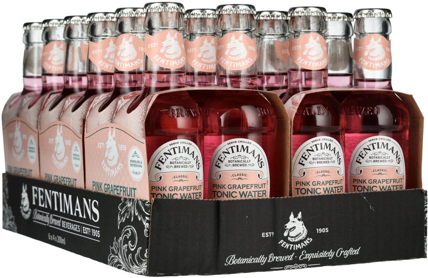 Fentimans PINK GRAPEFRUIT Tonic Water 6x4x0,2l