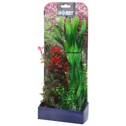 Hobby Plantasy Set 2 - Pflanzen-Set mit 3 künstlichen Aquarienpflanzen