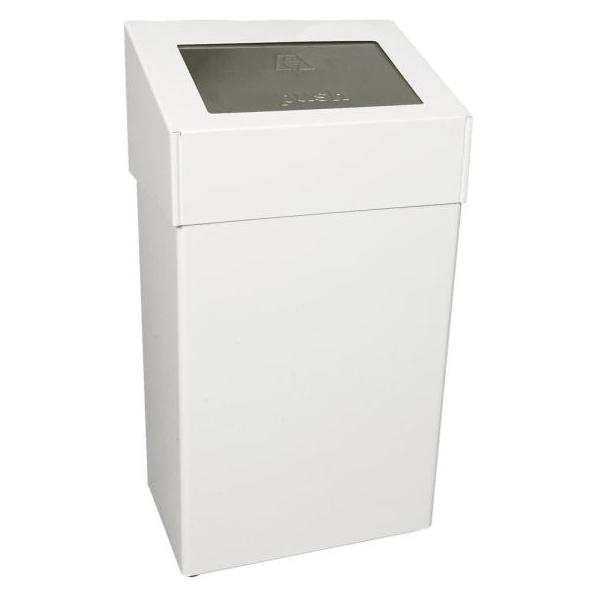 kaiserkraft Abfallsammler mit Schwingdeckel (50 l) (V-P-170503)