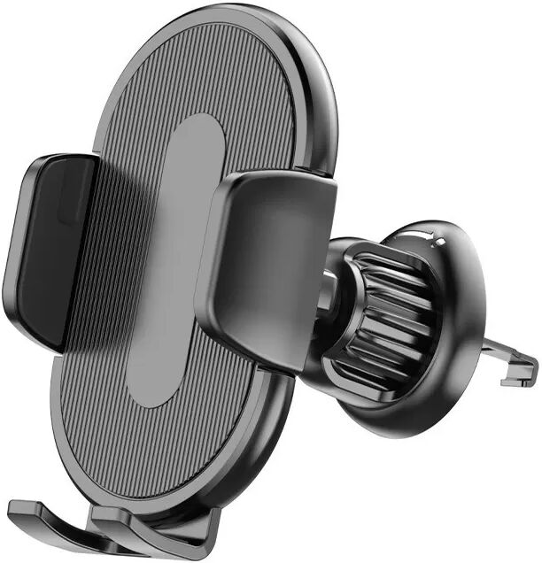 INF Auto Handyhalterung kompatibel mit Lüftungsschlitz, ABS Material, Schwarz, Stabiler und Sicherer Halter für Smartphones im