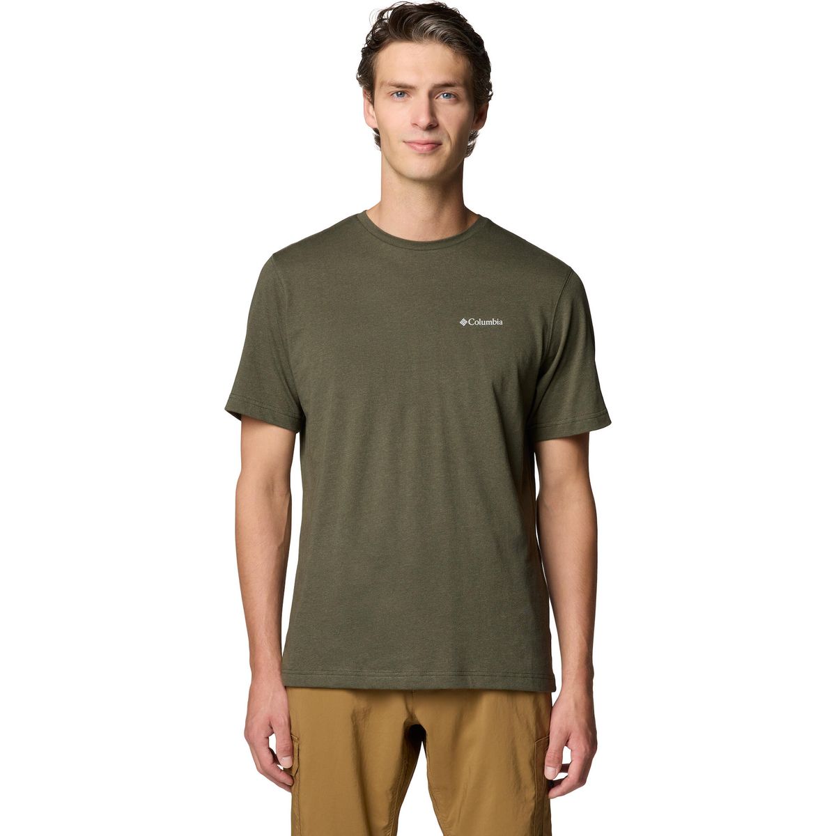 Columbia Men's Thistletown Hills Short Sleeve Tee greenscape heather (366) L 199075-1990751-366-L