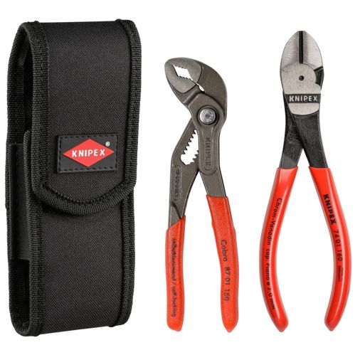 KNIPEX Zangenset in Gürteltasche