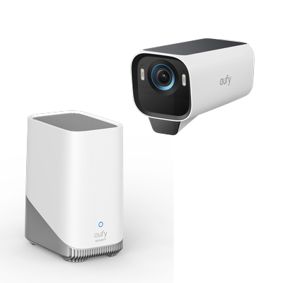 eufyCam S3 Pro Add on Camera + eufy HomeBase™ S380 White