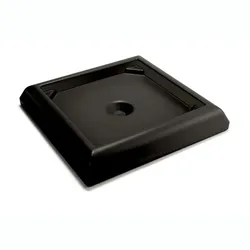 Beschwerter Sockel Rubbermaid Schwarz für Rubbermaid Ranger