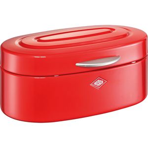Wesco Brotkasten Elly Medium, Stahlblech, Klappdeckel, 32 x 19,4 x 14cm, rot