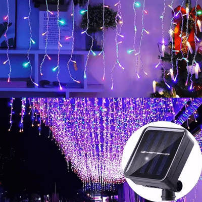 Inspire Curations Solar LED Fairy String Lights 3.5M Waterproof Twinkle Garden Decoration Lights rgb Light