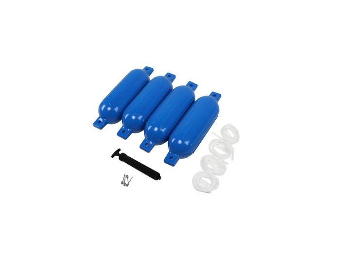 Bootsfender 4er Set blau 58 x 15 cm