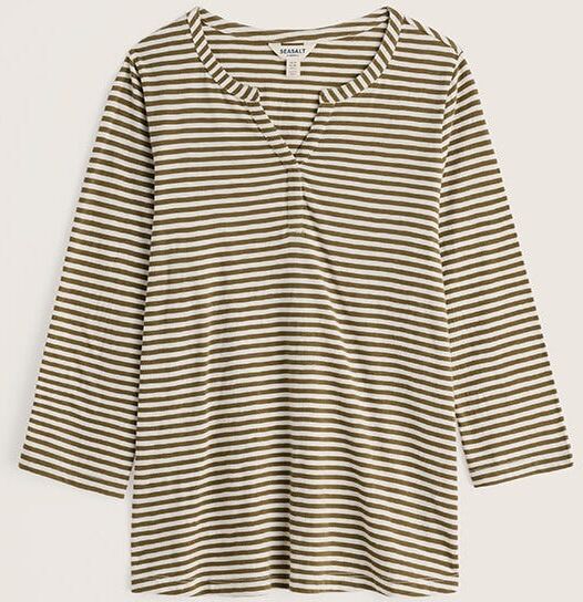 Seasalt Carlyon Top Pellitras Fern Moss