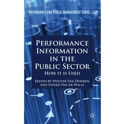 Performance Information in the Public Sector, Fachbücher