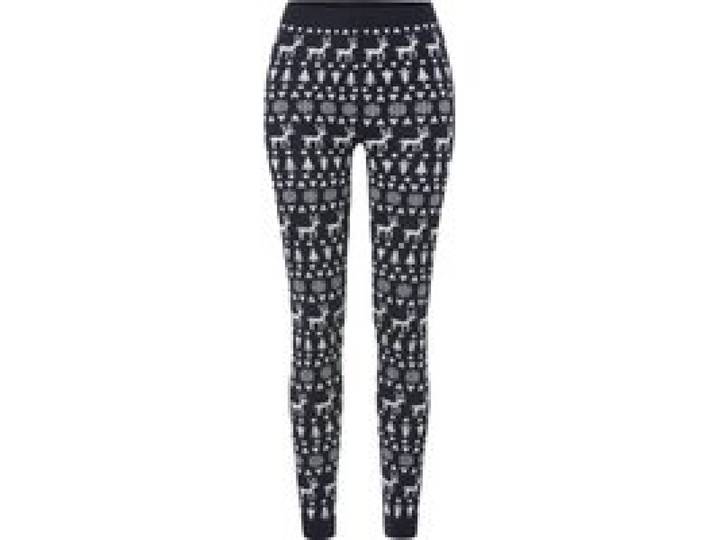 ESMARA® Legging motif Noël femme (bleu foncé, S(34/36))