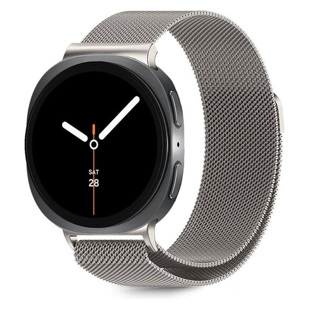Tech-Protect Stainless Steel Strap Samsung Galaxy Watch 8/8 Classic (40 mm, 44 mm, 46 mm, Edelstahl) (197464)