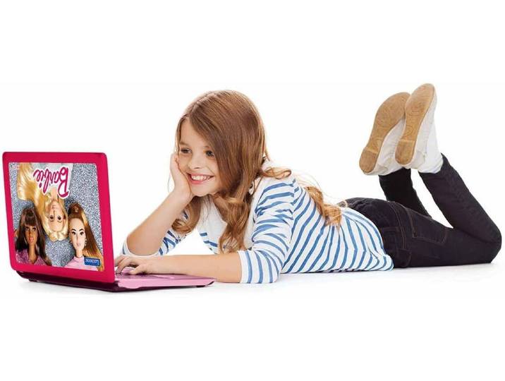 Lexibook® Spiel Barbie Zweisprachiger pädagogischer Laptop - 124 Aktivitäten
