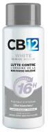 Cb12 Bain de Bouche White – Sans Alcool - Aide à Blanchir Les Dents - Protection Scientifiquement Prouvée Contre la Mauvaise Haleine Pendant 16 Heures – Combat la Cause de la Mauvaise Haleine – Fraîcheur Longue Durée – Menthe Douce - 250 ml - Flacon 250 m