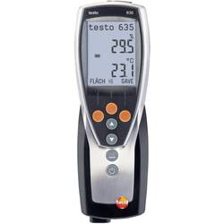 testo 635-1 Luftfeuchtemessgerät (Hygrometer) kalibriert (DAkkS-akkreditiertes Labor) 0 % rF 100 % rF Taupunkt-/Schimmelwarnanzeige 0560 6351-D