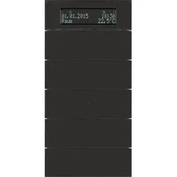 Berker Tastsensor 5-fach Glas schwarz 75665592