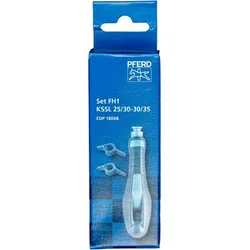 Ergonomie-Feilenheft FH1-Set mit Schärflehren 25/30-30/35° für Kettensägefeile Ø 4,0-5,5 mm