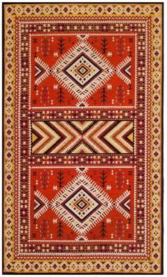 SAFAVIEH Classic Vintage Boho Gwen Oriental Cotton Rug