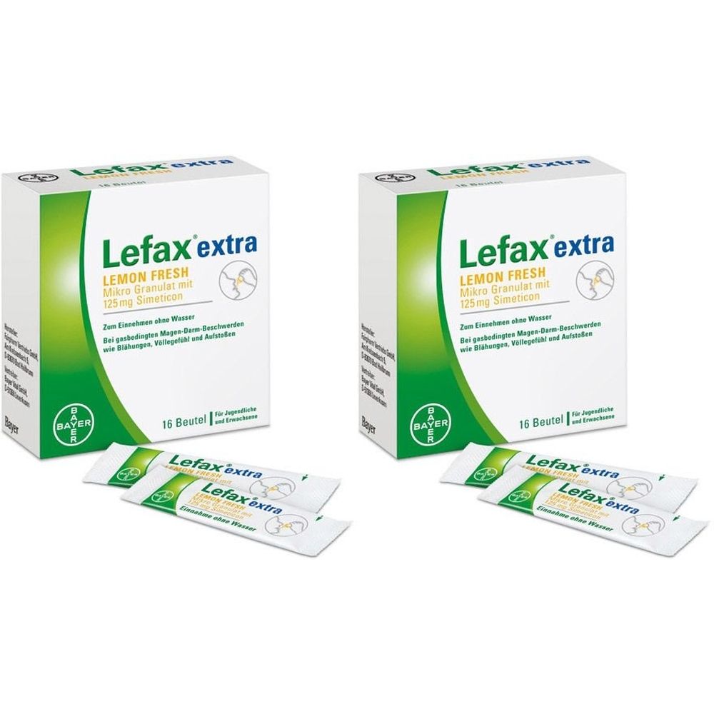 Lefax extra Lemon Fresh Mikro Granulat 2x 2x16 St