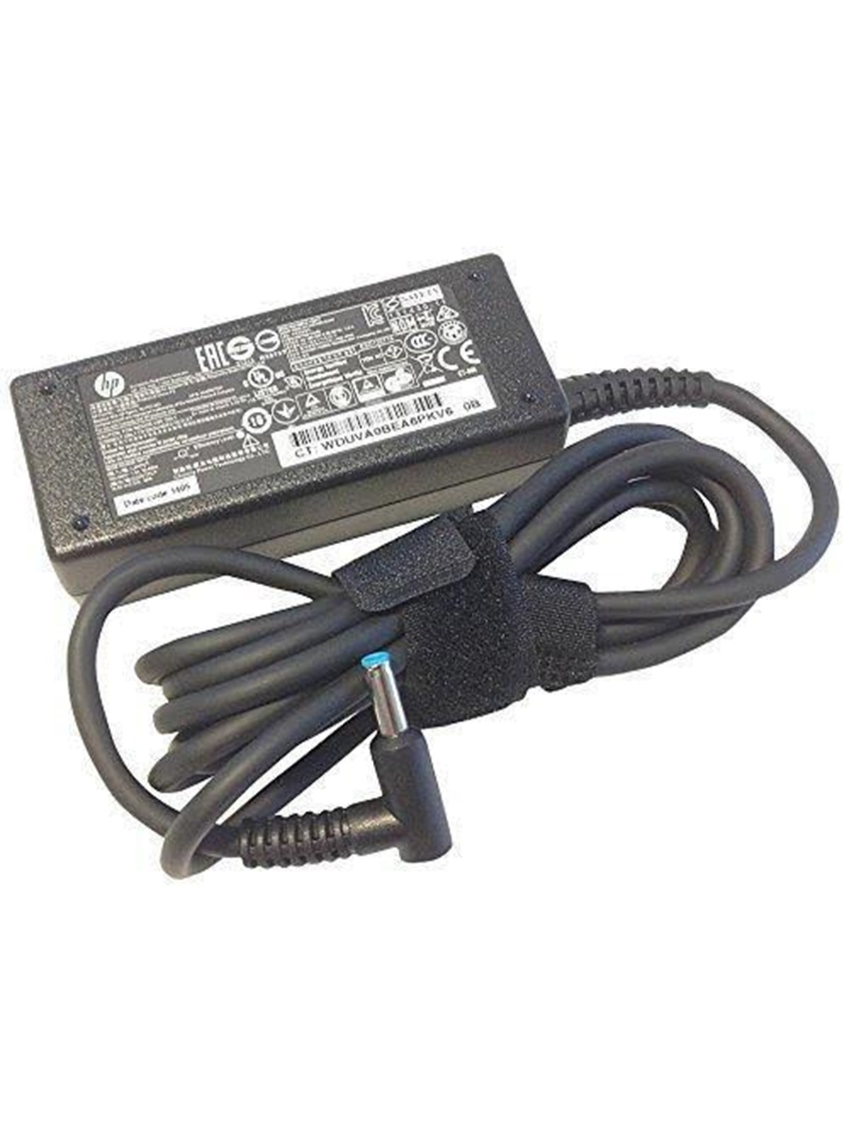 HP Smart - power adapter - 4.5mm plug right angle - 45 Watt