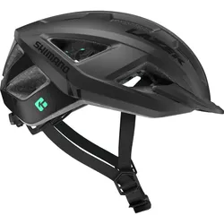 LAZER Helm Cerro KinetiCore Freizeit Matte Black Shimano Edition (L) 58-61 cm