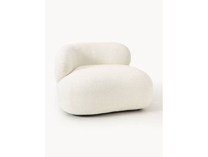 Bouclé-Loungesessel Alba