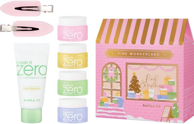 Banila Co. clean it zero Pink Wonderland Special Set Weihnachtsgeschenk-Set zur gründlichen Reinigung der Haut