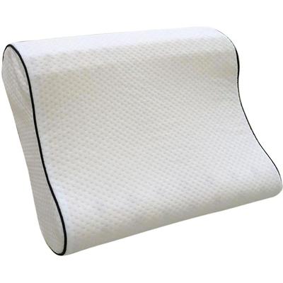 Nackenstützkissen KBT BETTWAREN "Wellness auf Wolken", weiß, B:50cm H:12cm L:37cm, Bezug: 100% Polyester, Kopfkissen