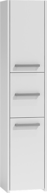 Top e shop S43 BIEL Opbergkast voor de badkamer, wit, houteffect