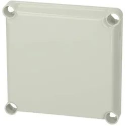Fibox Abdeckung, PC Grau 3730147 Universalkabinet 190 x 190 x 30 Polykarbonat Gråhvid (RAL 7035) 1 s (Gehäuse), Elektronikzubehör + Gehäuse, Grau