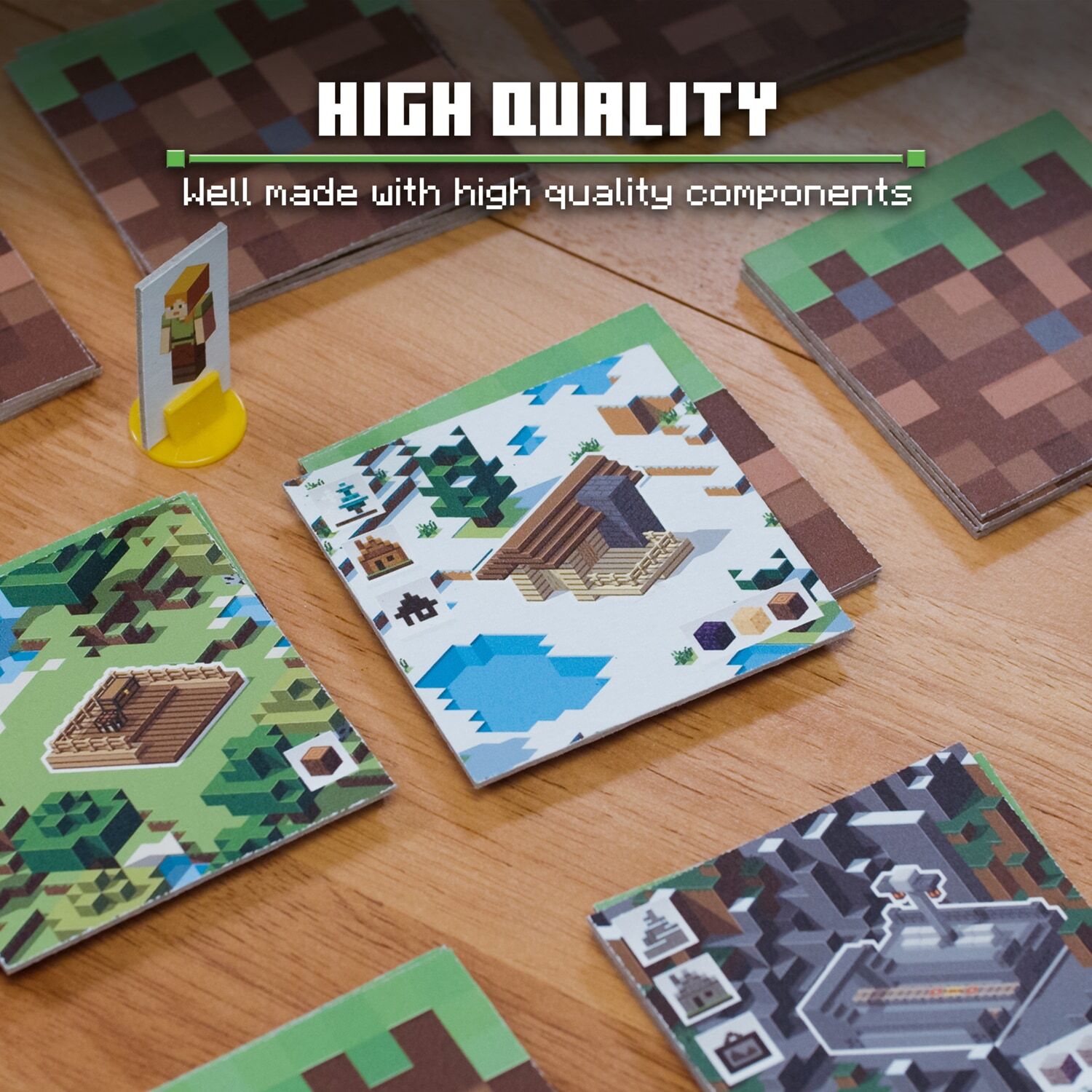Spiel RAVENSBURGER "Minecraft: Builders & Biomes", bunt, Spiele, Kinder, Spiel, Made in Europe