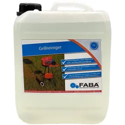 FABA Chemie Grillreiniger Barbecue Rauchharzentferner Fettlöser Fettentferner 5 Liter