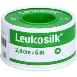 Leukosilk 5mx2.5cm Im Schutzring 1 ST