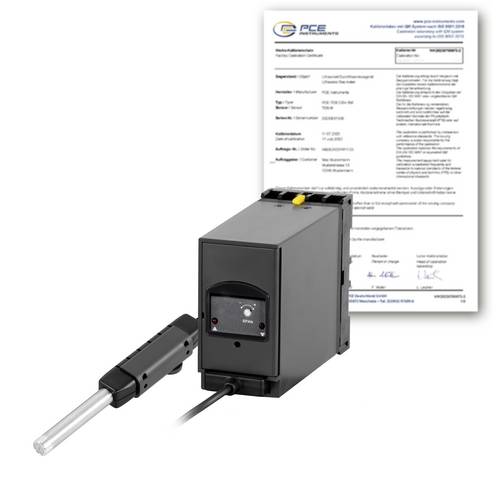 PCE Instruments Schallpegel-Messgerät kalibriert (ISO) PCE-SLT-TRM-24V-ICA 30 dB (min.)