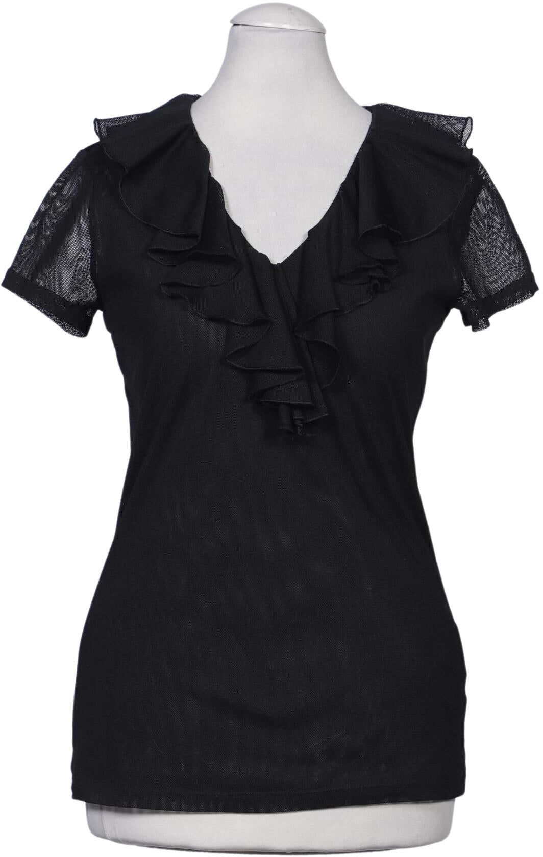 Lauren Ralph Lauren Damen Bluse, Schwarz, Gr. S, Synthetik - Second Hand