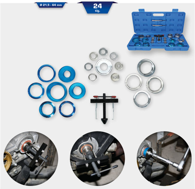 Brilliant Tools Coffret d’outils pour joints à lèvre, 24 pcs (BT542030)