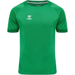 hummel, Herren, Sportshirt, Lead S/S Poly Jersey (S), Grün