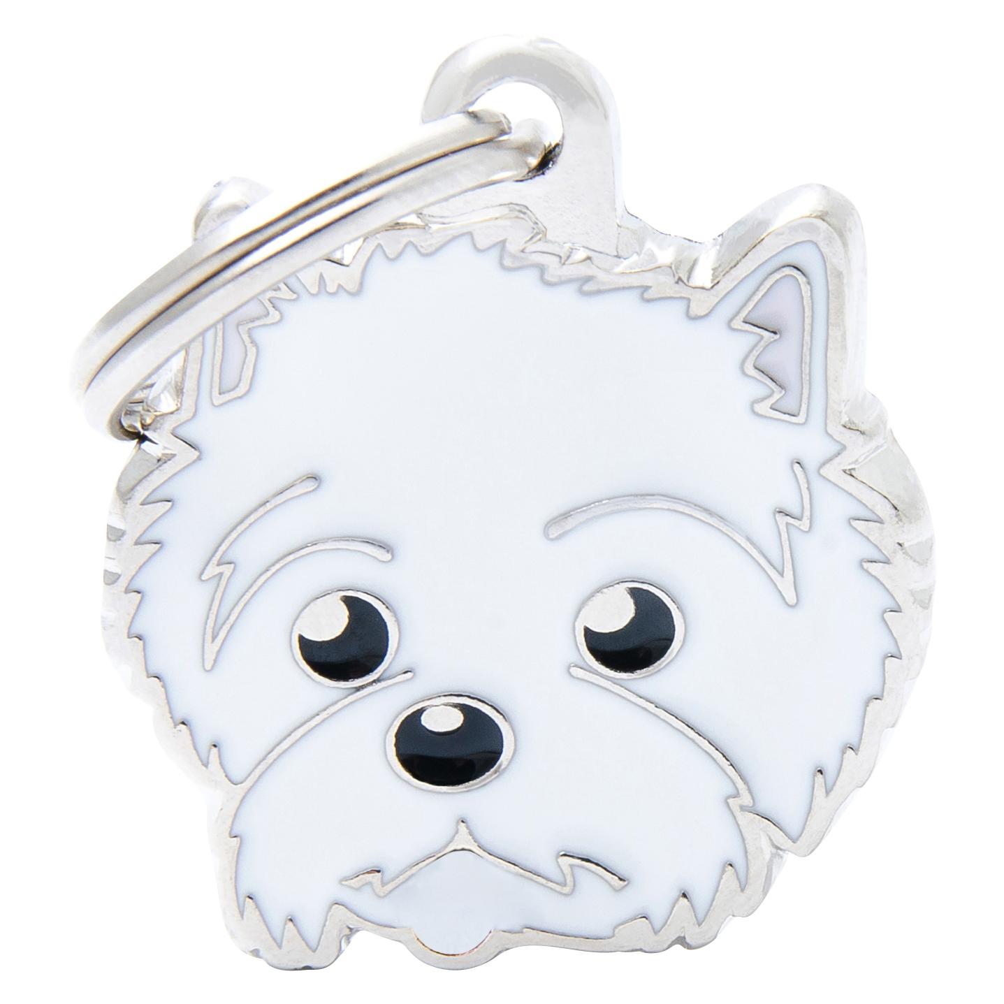 Myfamily MyFa tegn friends, West highland white-terrier (MFR069H)